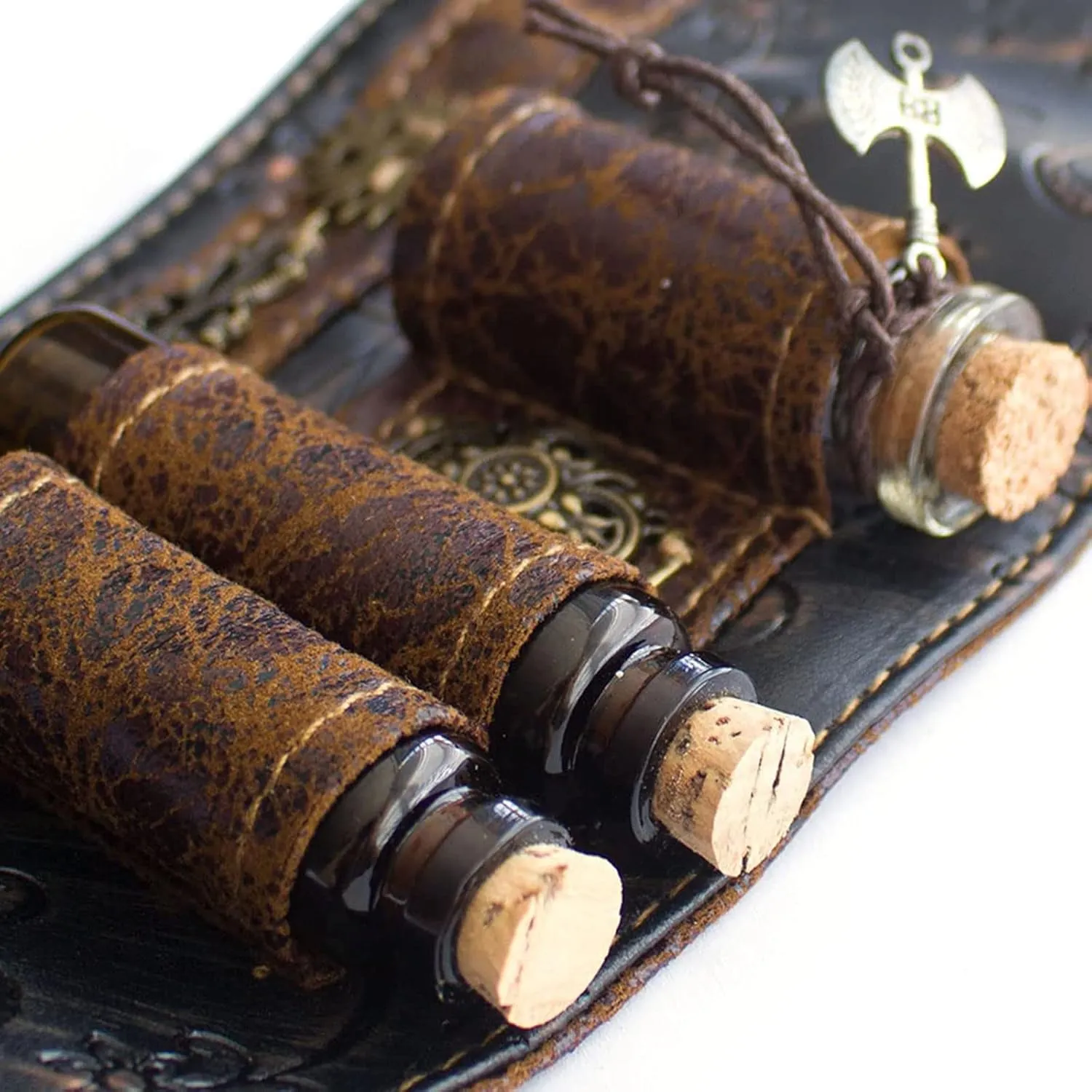 Armband Steampunk Arm Bracer Cuff Wrist Guard Sleeve Armor Gauntlet Medieval Gothic Witch Magic Bottle Lolita Cosplay Props