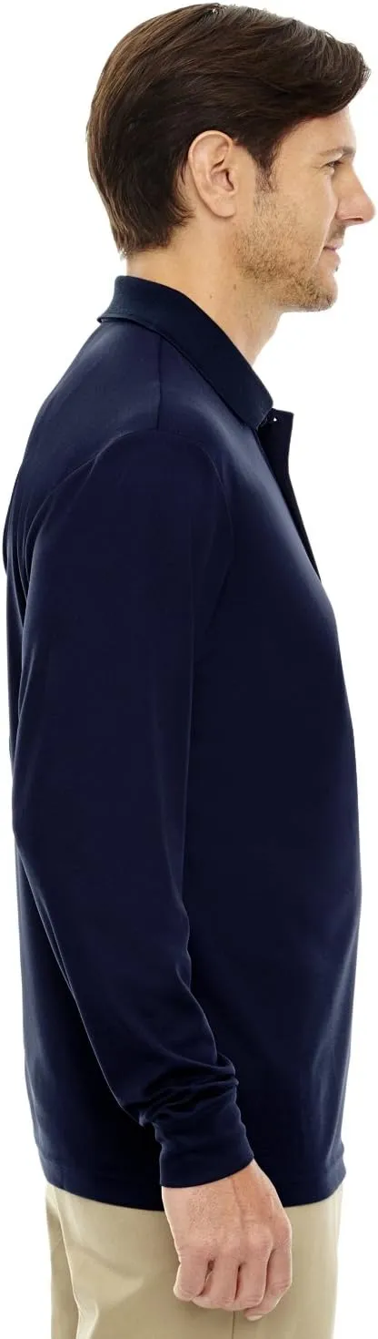 Ash City Core 365 Mens Pinnacle Performance Long Sleeve Pique Polos (88192)