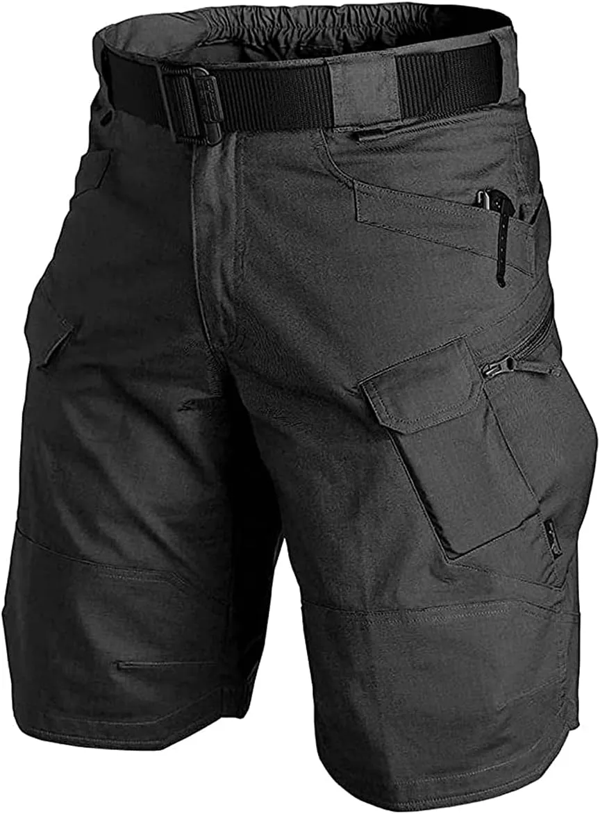 AUTIWITUA Men's Waterproof Tactical Shorts Outdoor Lightweight Quick Dry Breathable Hiking Fishing Cargo Shorts