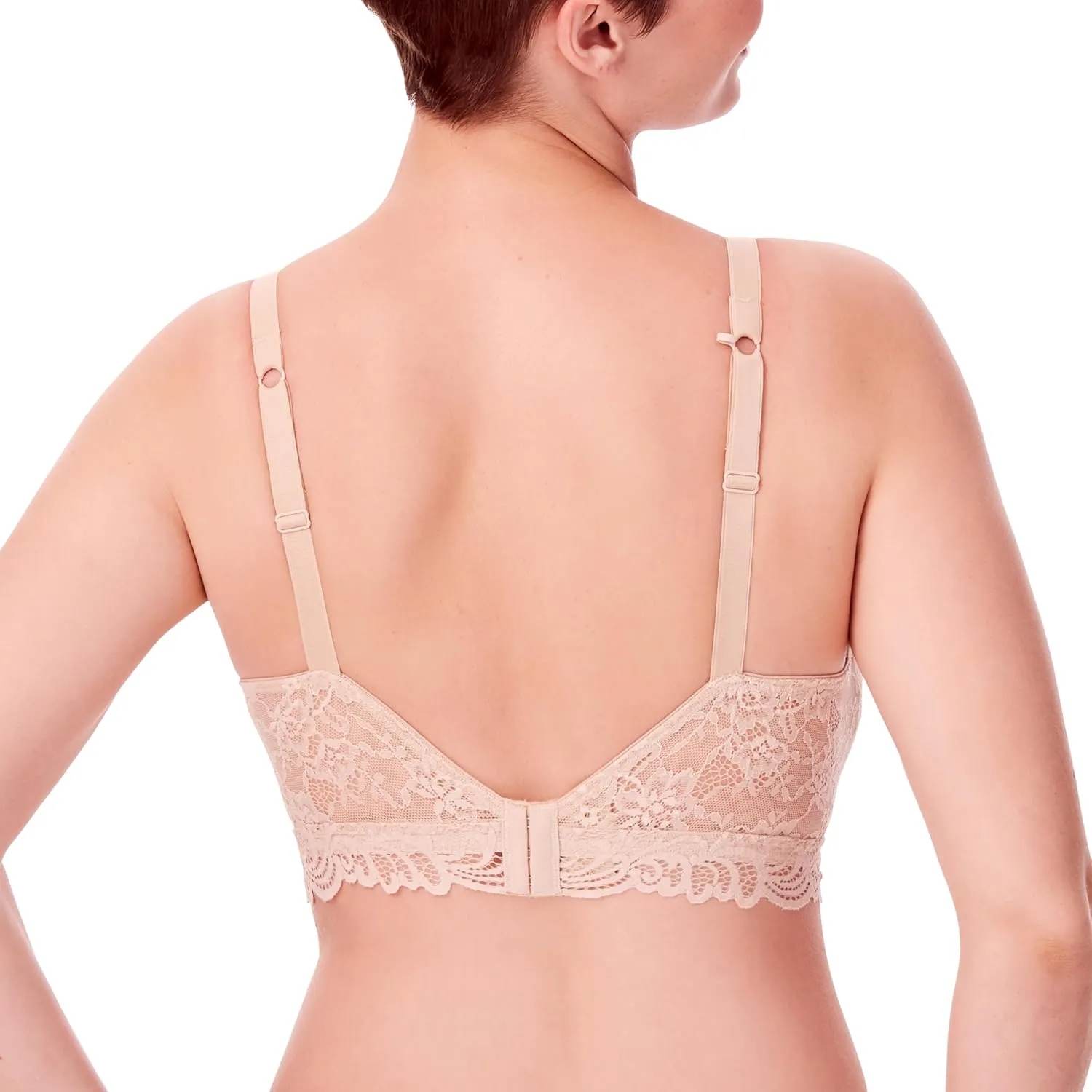 Bali Women's Lace Desire All Over Wire Free Bra