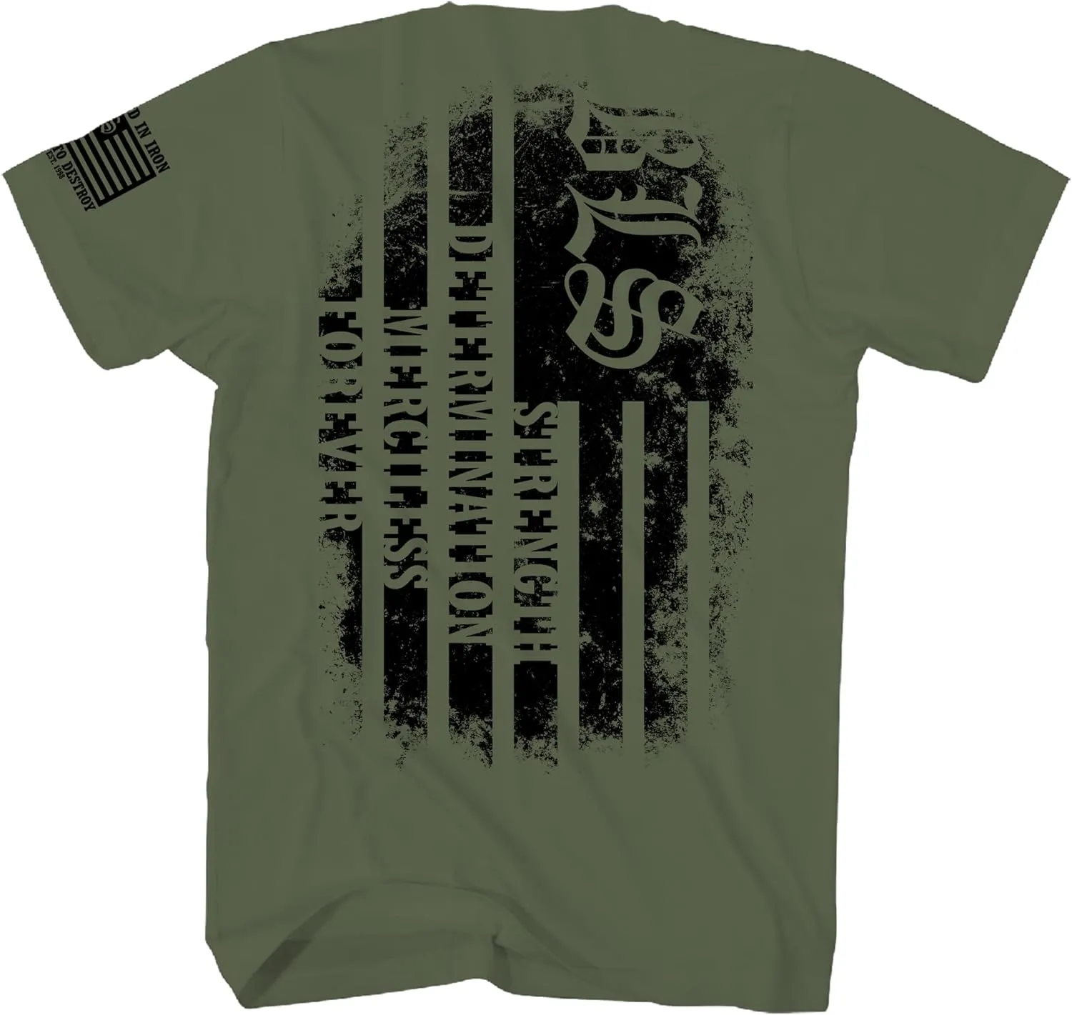 Black Label Society Band T Shirt Adult Front & Back Print Green American Heavy Metal Band Graphic Tees