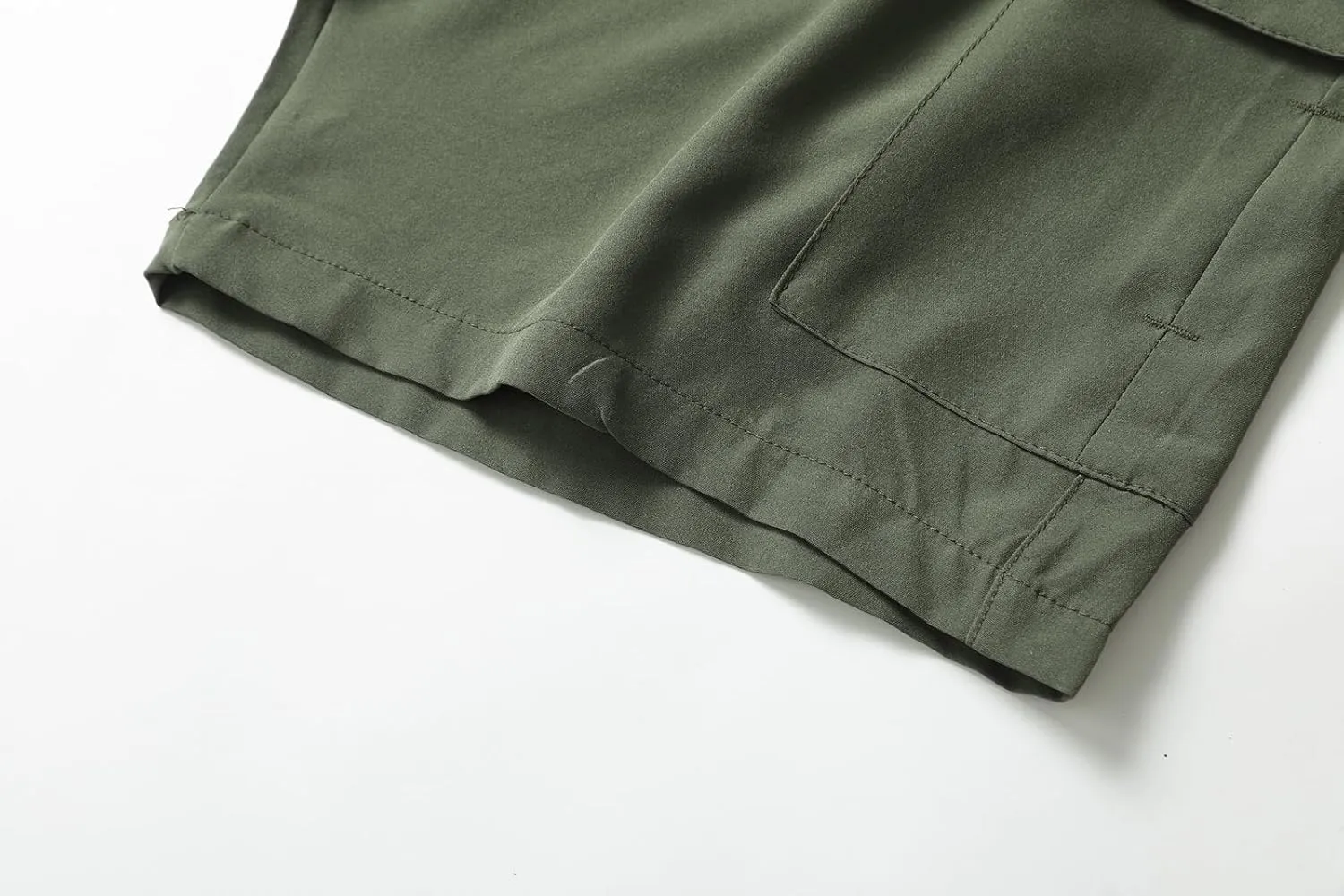 Boys Cargo Shorts, Outdoor Quick Dry Hiking Shorts, Lightweight Athletic Short with Zipper Pockets