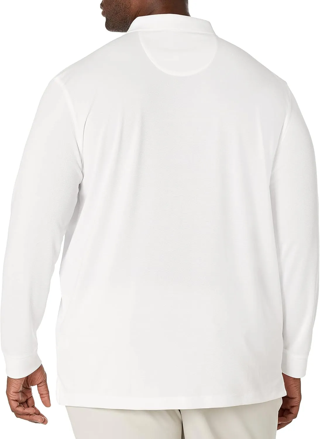 Callaway Mens Long Sleeve Core Performance Polo, Opti-Dri Technology, Sun Protection, Golf Polo Shirts for Men