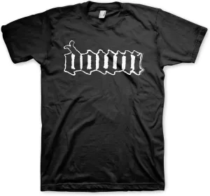 Down Band Logo Mens Black Short Sleeve T Shirt 90s Heavy Metal Band Vintage Style Graphic Tees