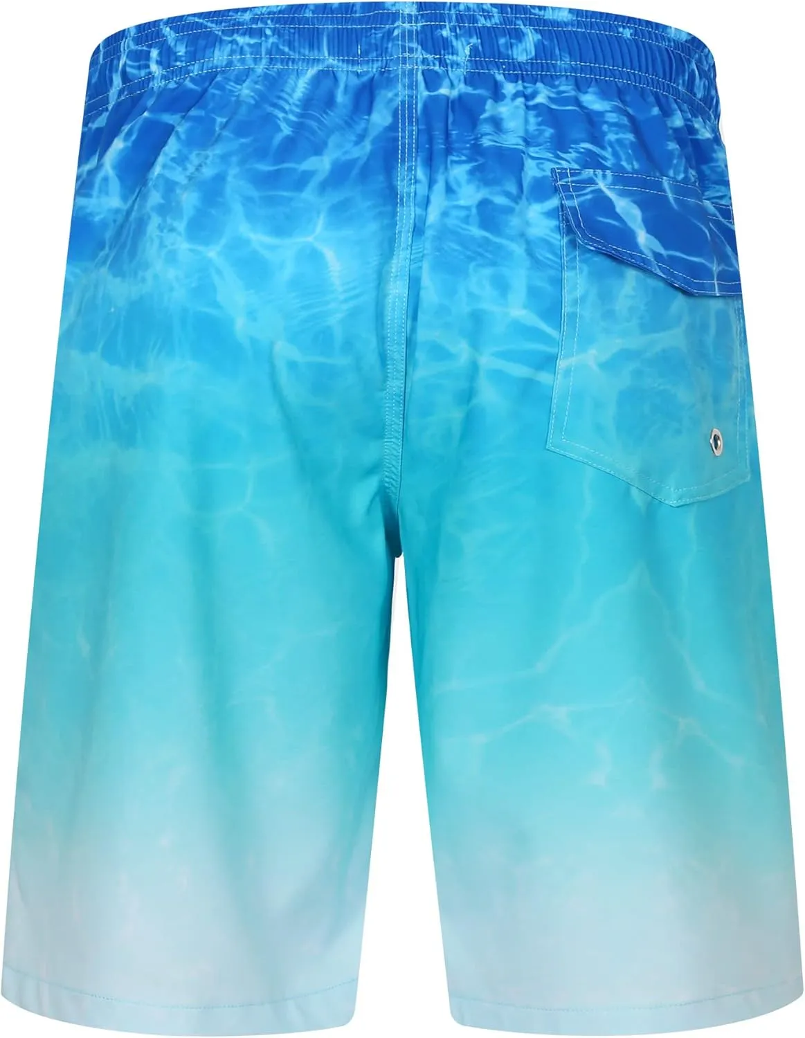 ELETOP Men's Swim Trunks Quick Dry Bathing Suit Swimming Board Shorts Mesh Lining Beach Swimwear