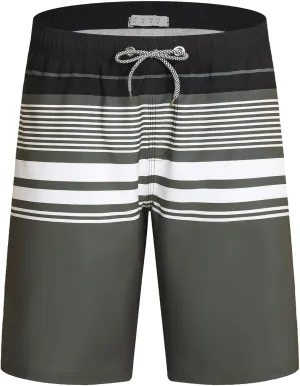 ELETOP Men's Swim Trunks Quick Dry Bathing Suit Swimming Board Shorts Mesh Lining Beach Swimwear