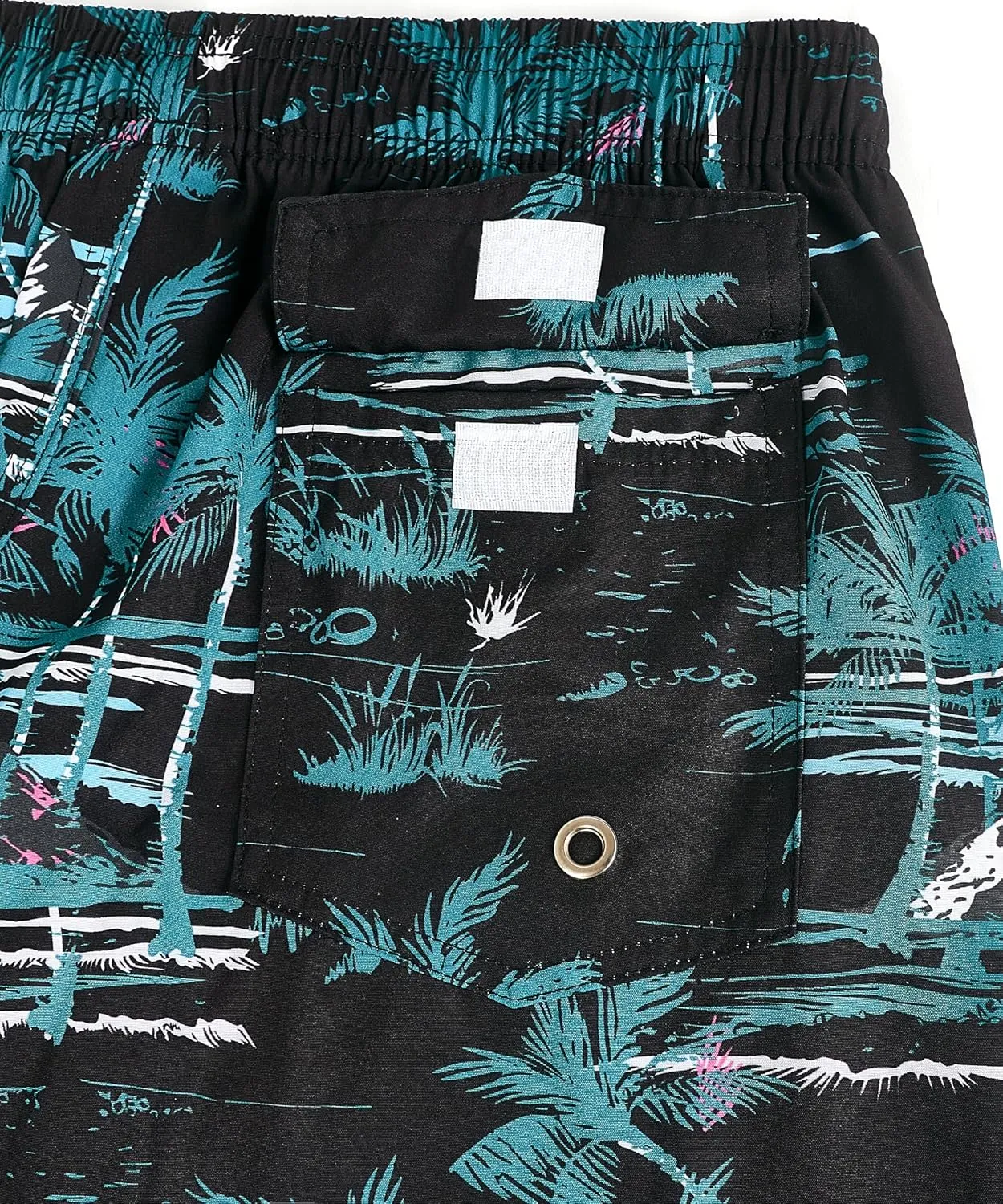 ELETOP Men's Swim Trunks Quick Dry Bathing Suit Swimming Board Shorts Mesh Lining Beach Swimwear