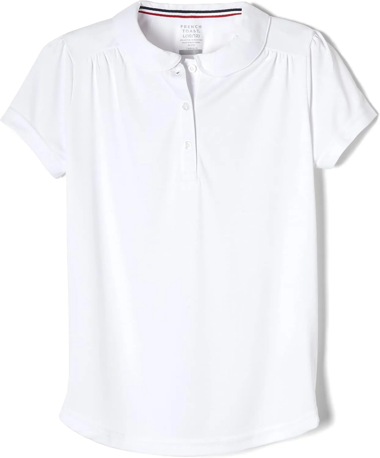 French Toast Girls' Short Sleeve Moisture Wicking Sport Polo