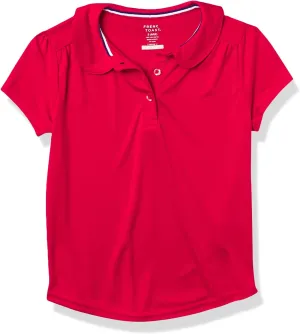 French Toast Girls' Short Sleeve Moisture Wicking Sport Polo