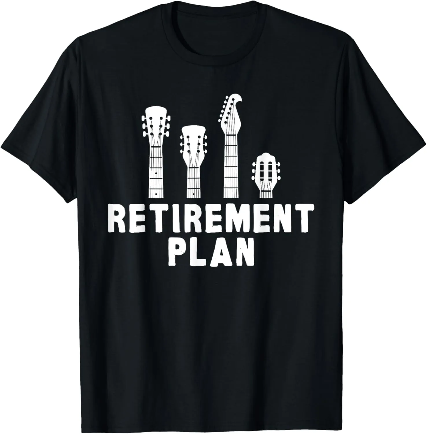 Guitar Band Retirement Plan Musik CD & Vinyl Vintage T-Shirt