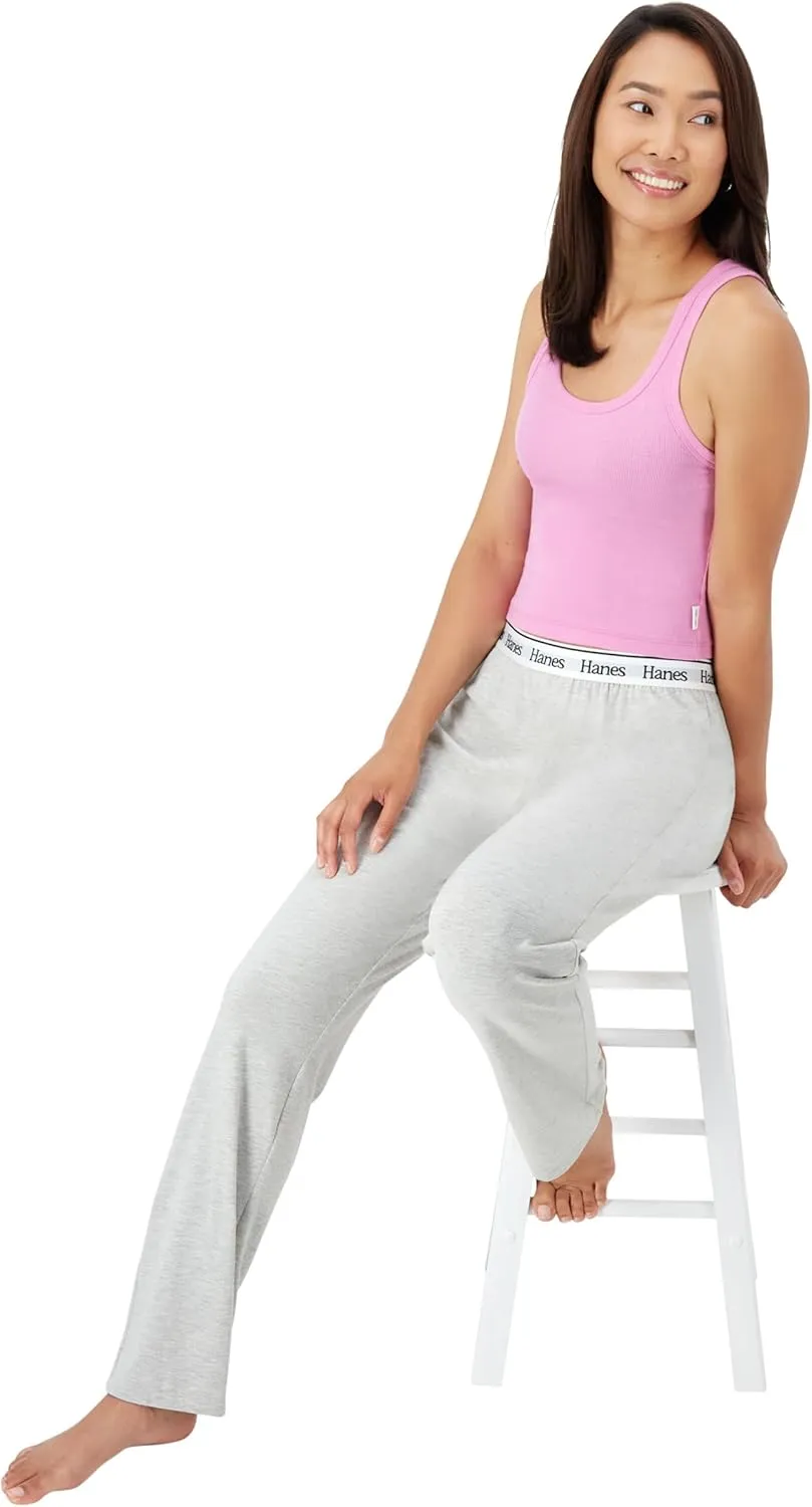 Hanes Originals Lounge, Comfywear Sleep Women, Straight Leg Loungewear Pants