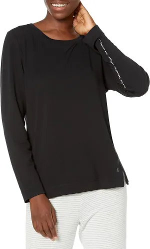 HUE Women's Solid French Terry Lounge Separates