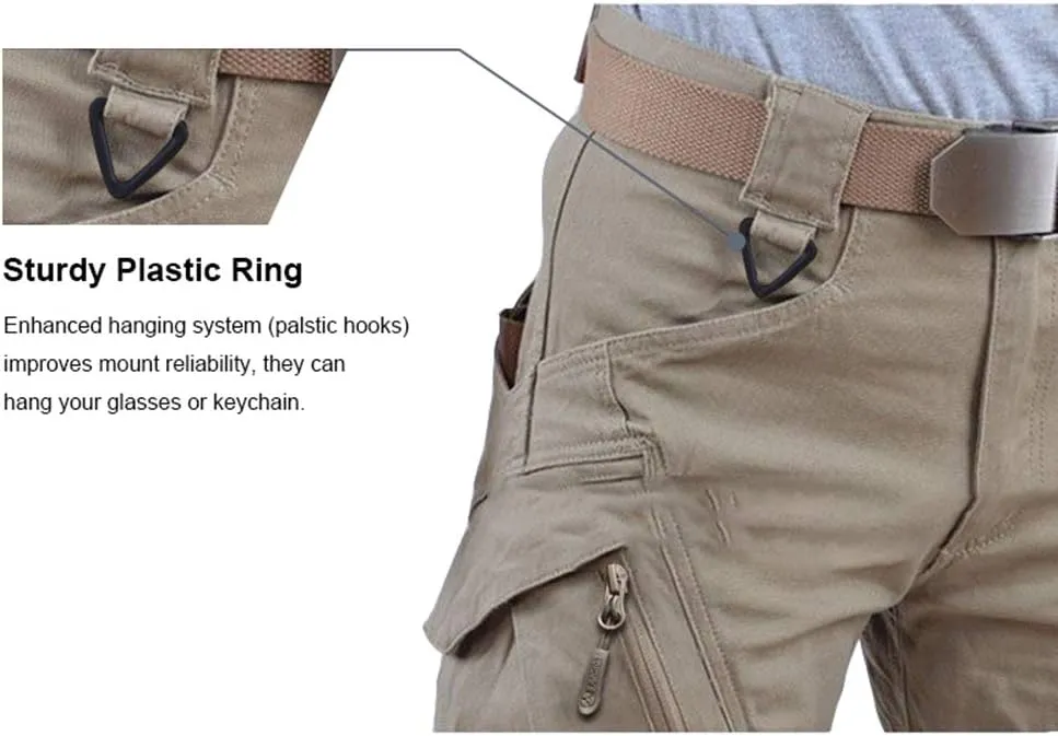 LABEYZON Men's Casual Cargo Work Pants Outdoor Lightweight Military Tactcial Pants for Men with 9 Pockets