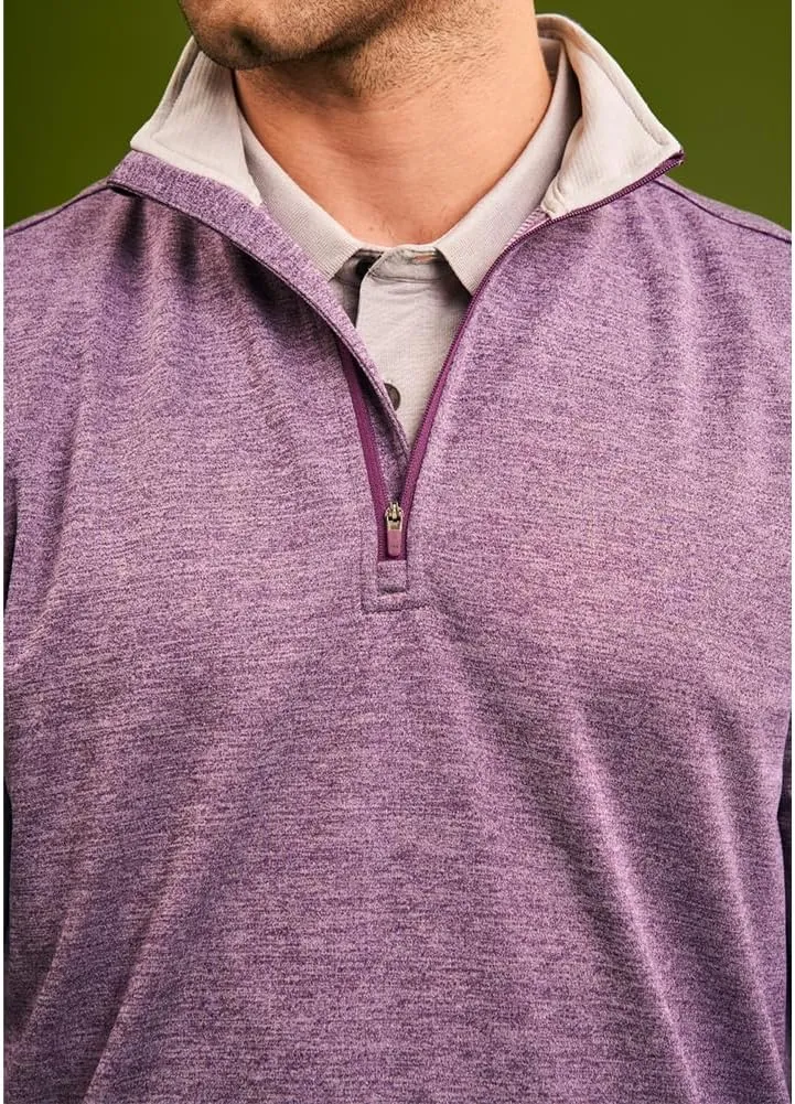 Long Sleeve Golf Shirt Men 1/4 Zip Pullover Mens Long Sleeve Sun Protection Shirts UPF 50 Lightweight Athletic Pullover