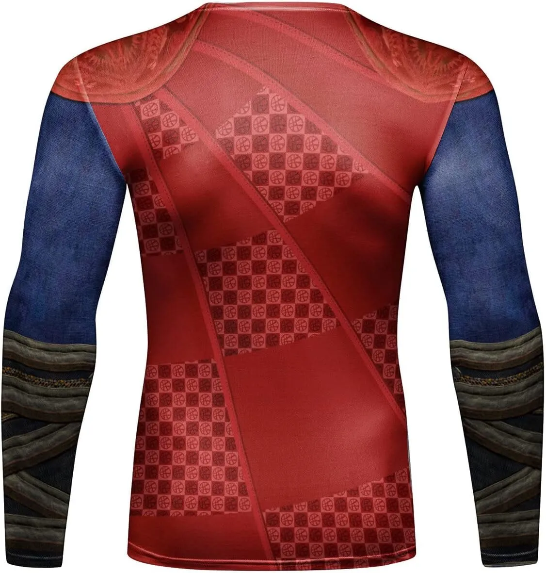 Men's Anime Series Compression Sports Shirt Skin Running Long Sleeve Tee