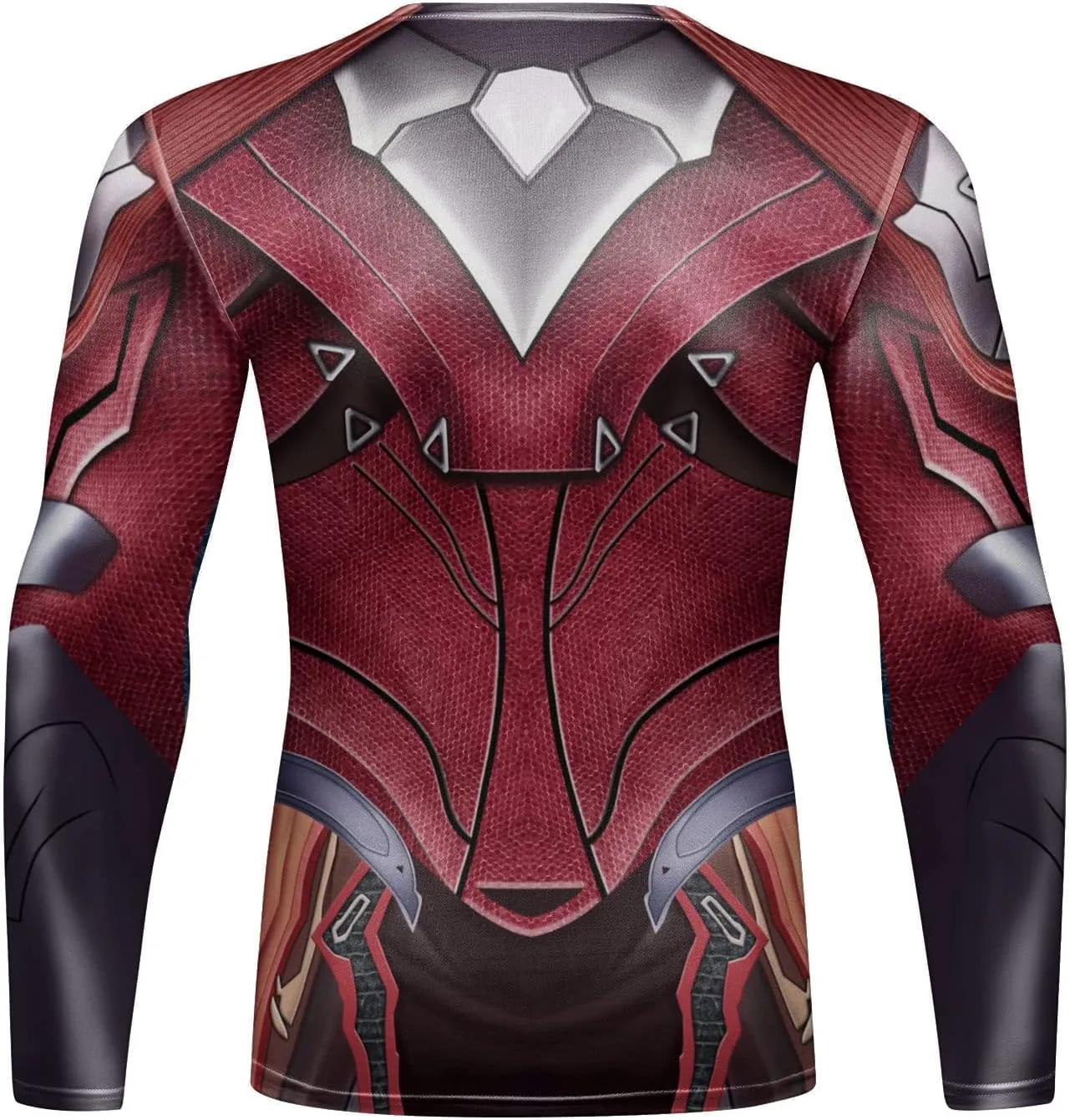 Men's Anime Series Compression Sports Shirt Skin Running Long Sleeve Tee