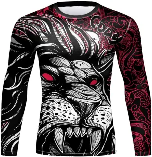 Men's Anime Series Compression Sports Shirt Skin Running Long Sleeve Tee