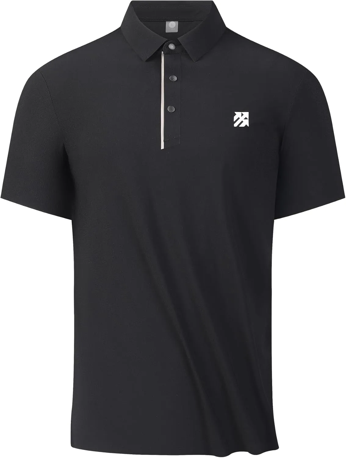 Mens Performance Polo Shirts Seamless Tech Golf Pickleball Shirts for Men Quick Dry Moisture Wicking