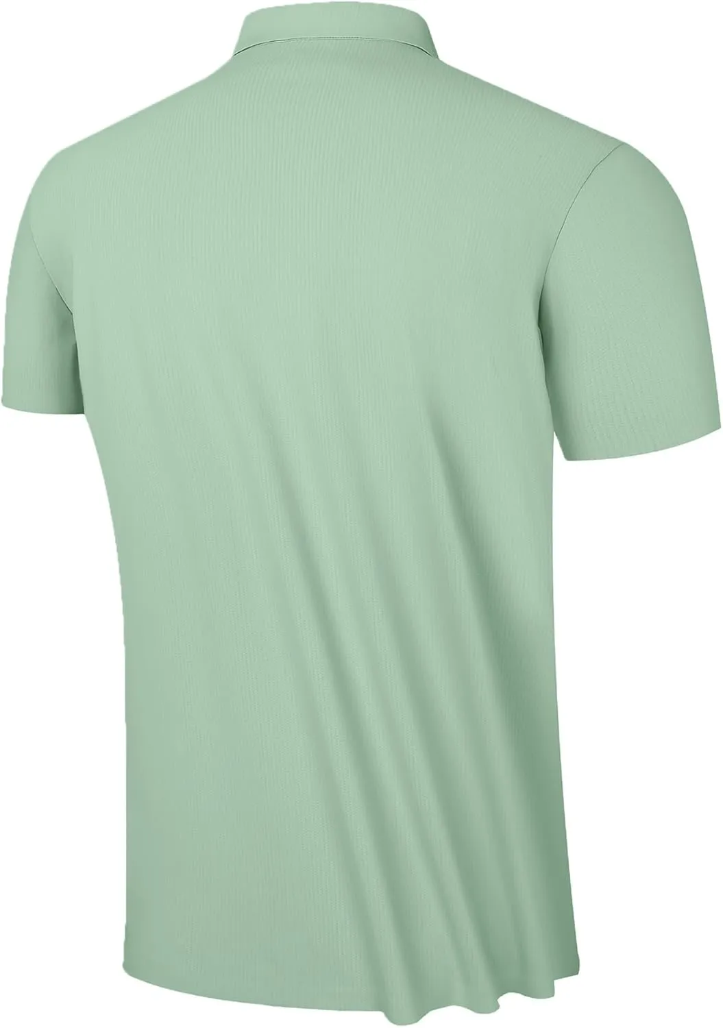 Mens Performance Polo Shirts Seamless Tech Golf Pickleball Shirts for Men Quick Dry Moisture Wicking