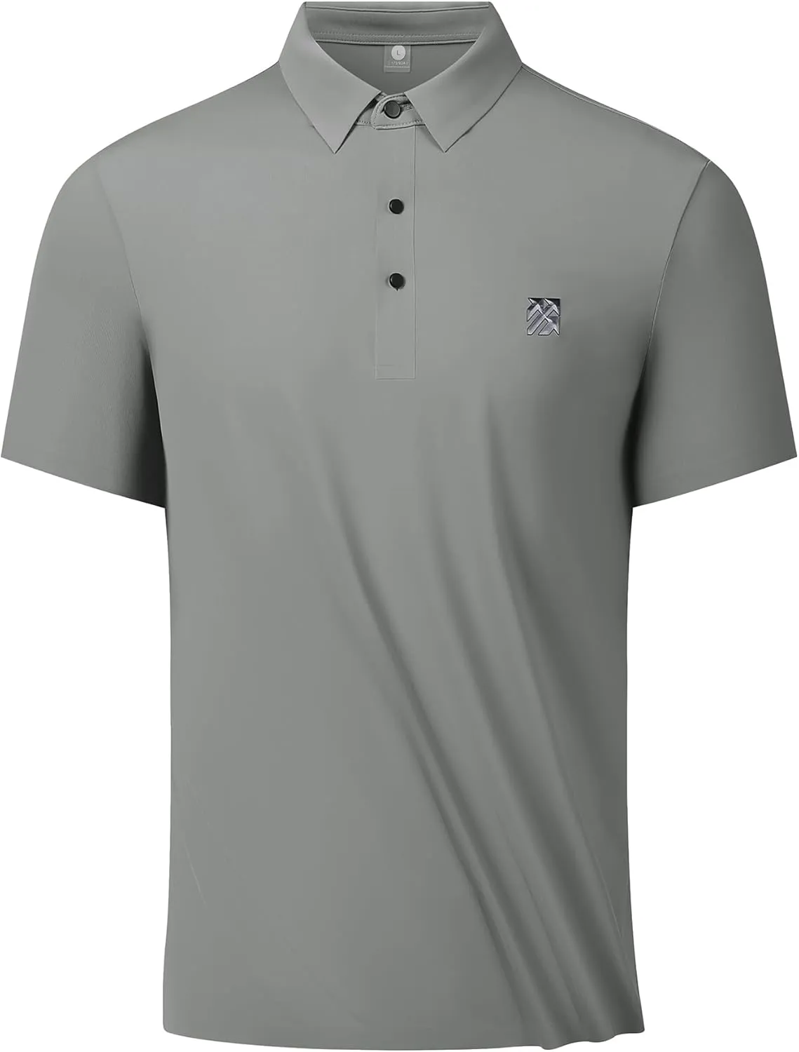 Mens Performance Polo Shirts Seamless Tech Golf Pickleball Shirts for Men Quick Dry Moisture Wicking