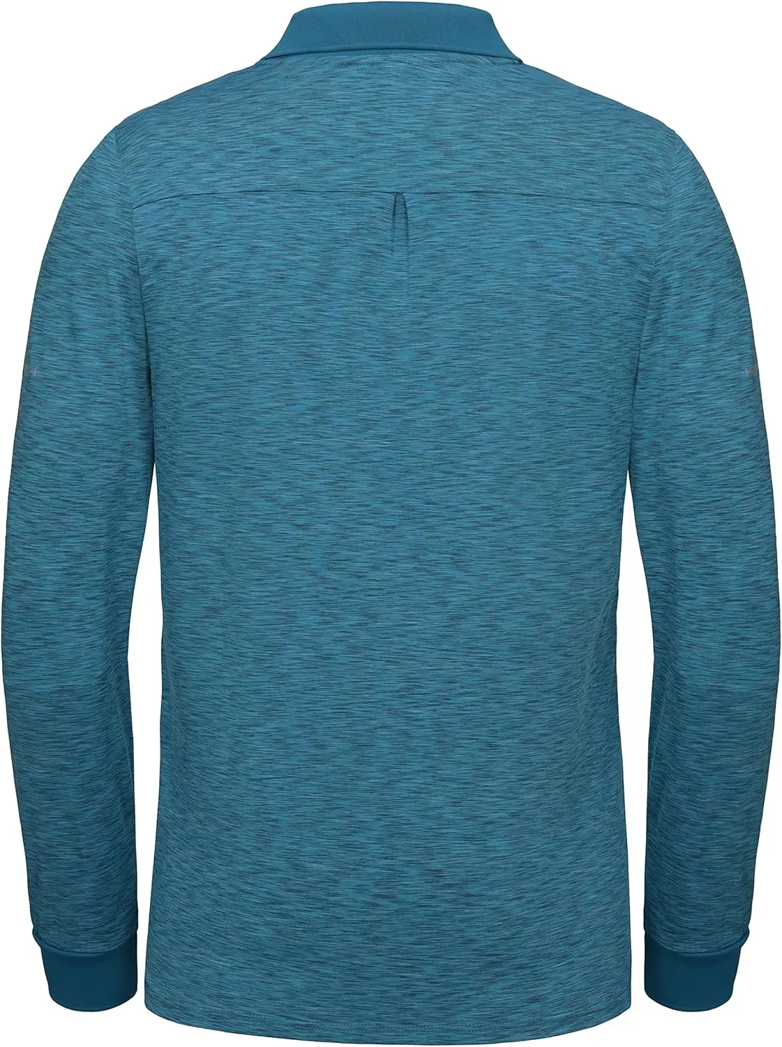 Men's Quick Dry Long Sleeve Polo Shirt Moisture Wicking UV Protection Sports T-Shirt