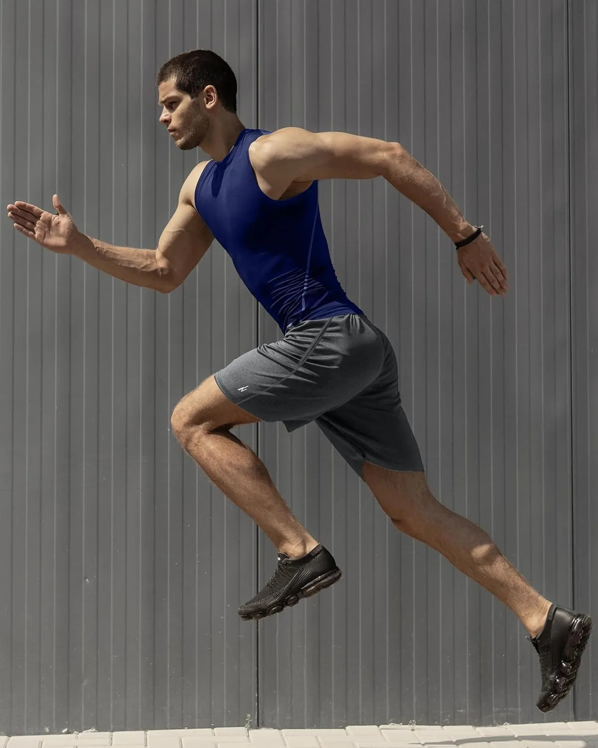 NY Threads Men's Athletic Shorts Quick Dry Loose-Fit Lightweight Running Workout Gym Shorts with Pockets