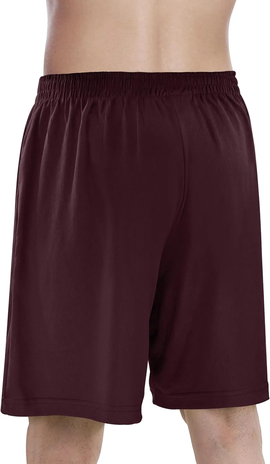NY Threads Men's Athletic Shorts Quick Dry Loose-Fit Lightweight Running Workout Gym Shorts with Pockets