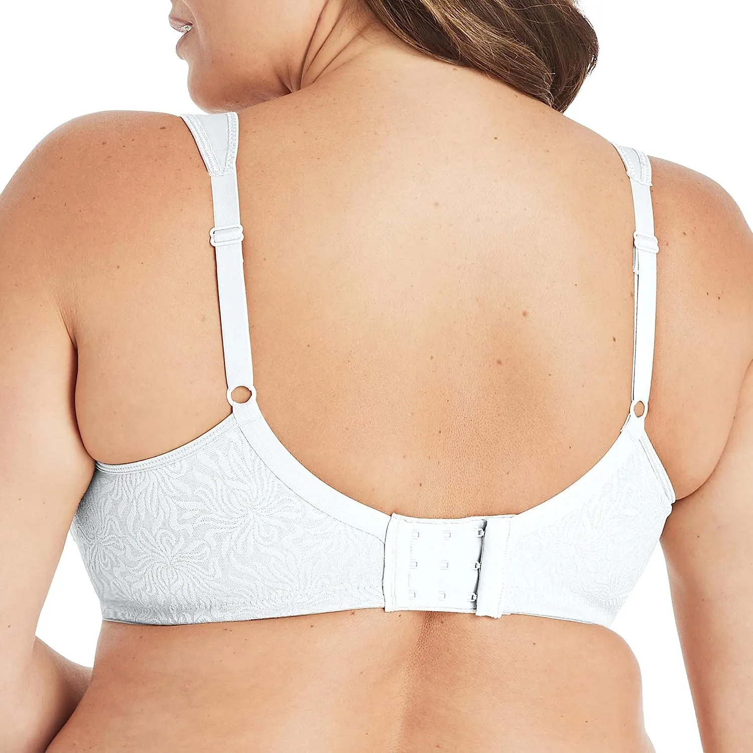 Playtex Women's Smoothing Wireless Bra, 18 Hour Plus-Size T-Shirt Bras Available, No Show, 4049