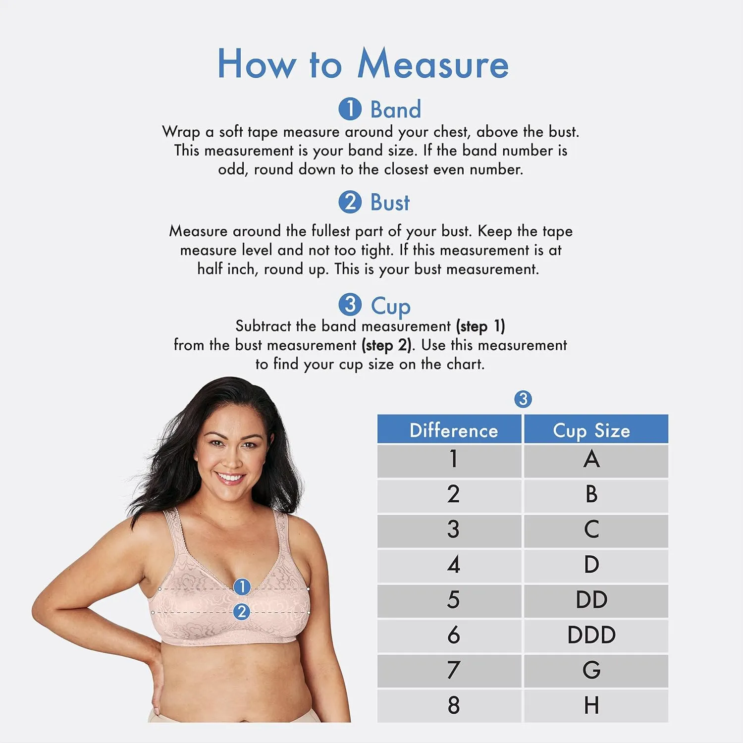 Playtex Women's Smoothing Wireless Bra, 18 Hour Plus-Size T-Shirt Bras Available, No Show, 4049