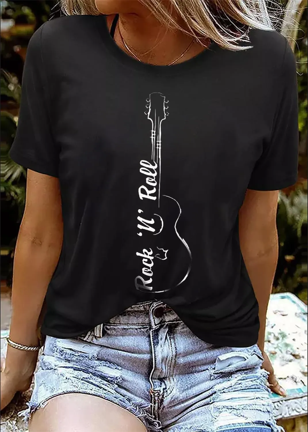 Rock Roll Music Tank Tops Women Vintage Rock Band Tanks Retro Graphic Country Music Concert Sleeveless Shirt Tee