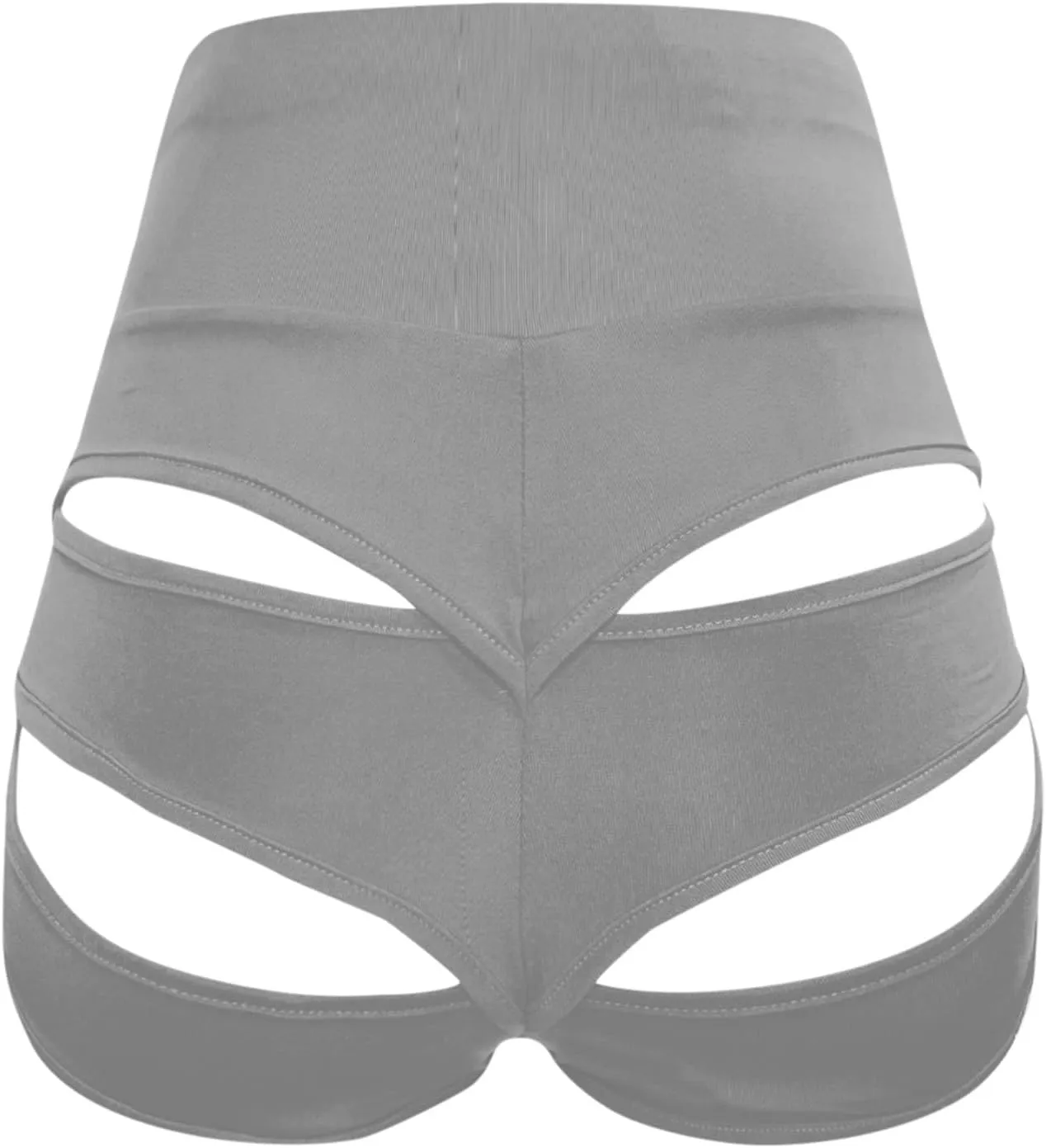 Running Shorts for Women Crossover High Waisted Tummy Control Athletic Yoga Short Ruched Booty Lifting Leggings