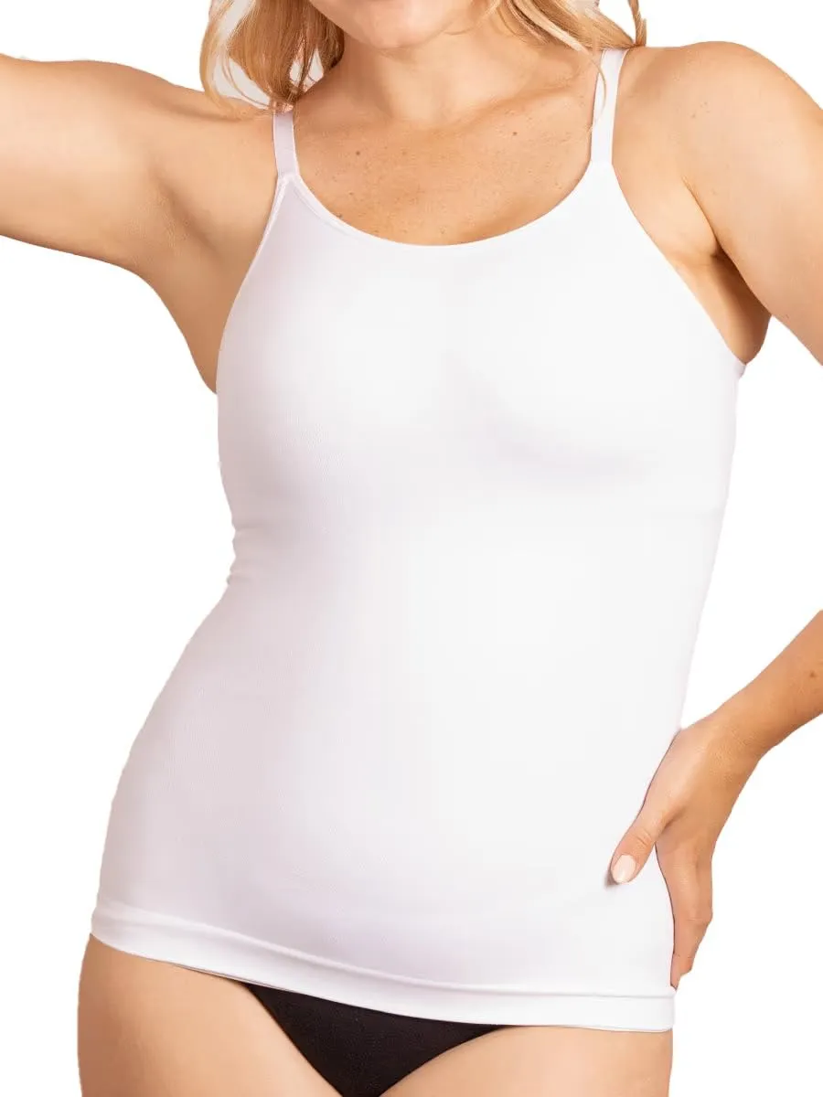 SHAPERMINT Womens Tops - Scoop Neck Cami Body Shaper for Women, Shapewear Tummy Control, Camisole Tank Tops for Women