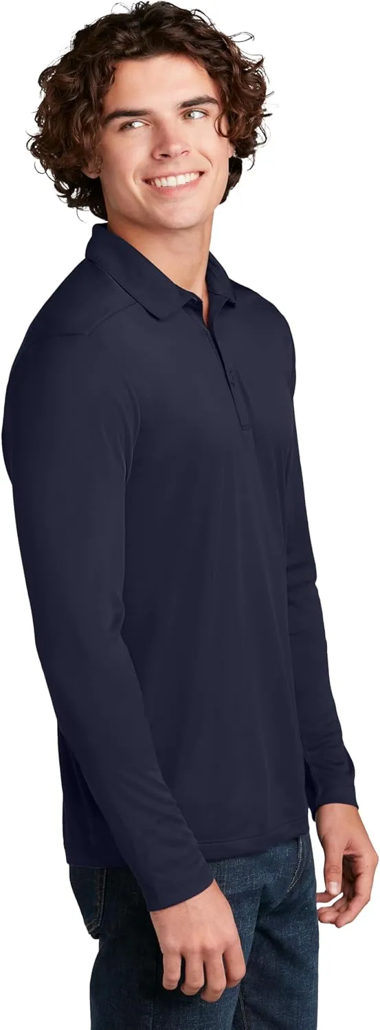 SPORT-TEK Posi-UV Pro Long Sleeve Polo ST520LS