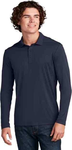 SPORT-TEK Posi-UV Pro Long Sleeve Polo ST520LS