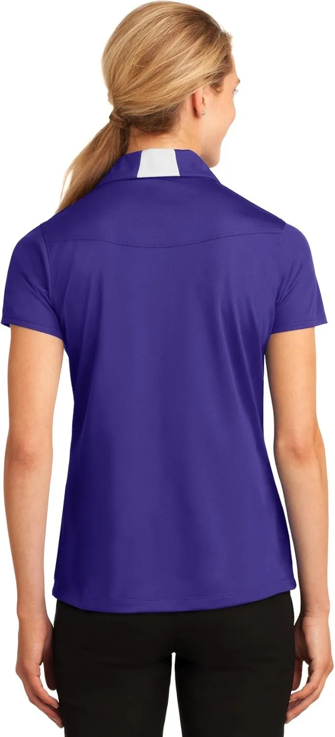 SPORT-TEK Women's Side Blocked Micropique Sport Wick Polo