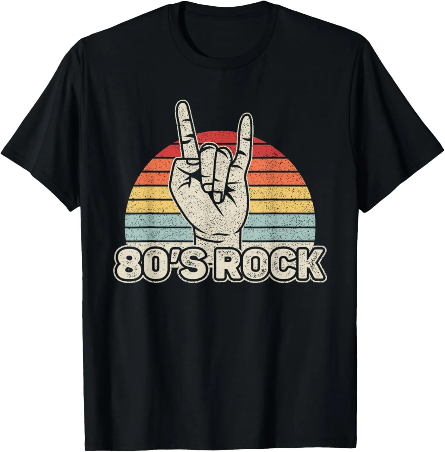 Vintage Retro 80's Rock Band T-Shirt