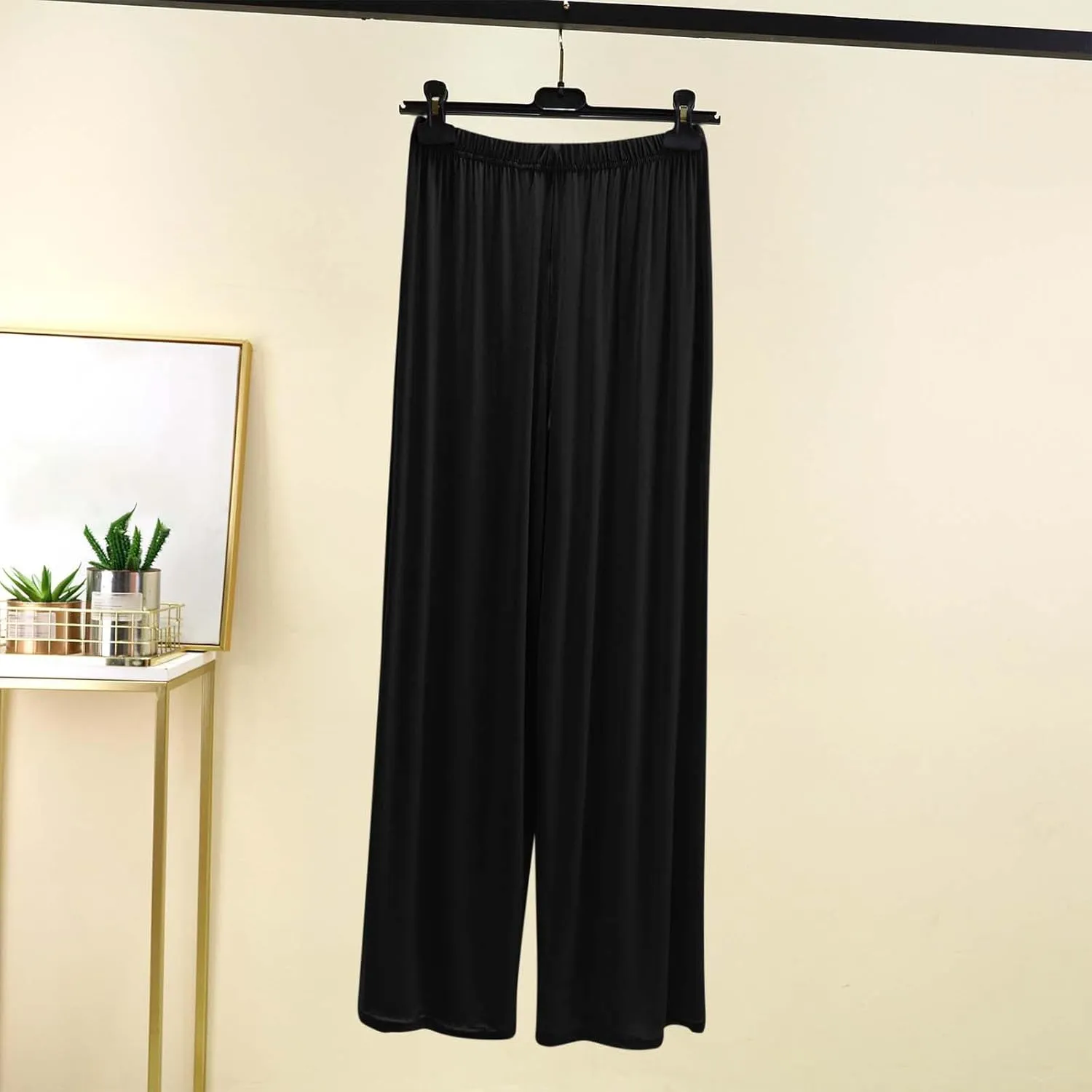 Womens Pajama Pants Soft Lounge Bottoms Comfortable Long Sweatpants Lightweight Sleep Pant Drawstring