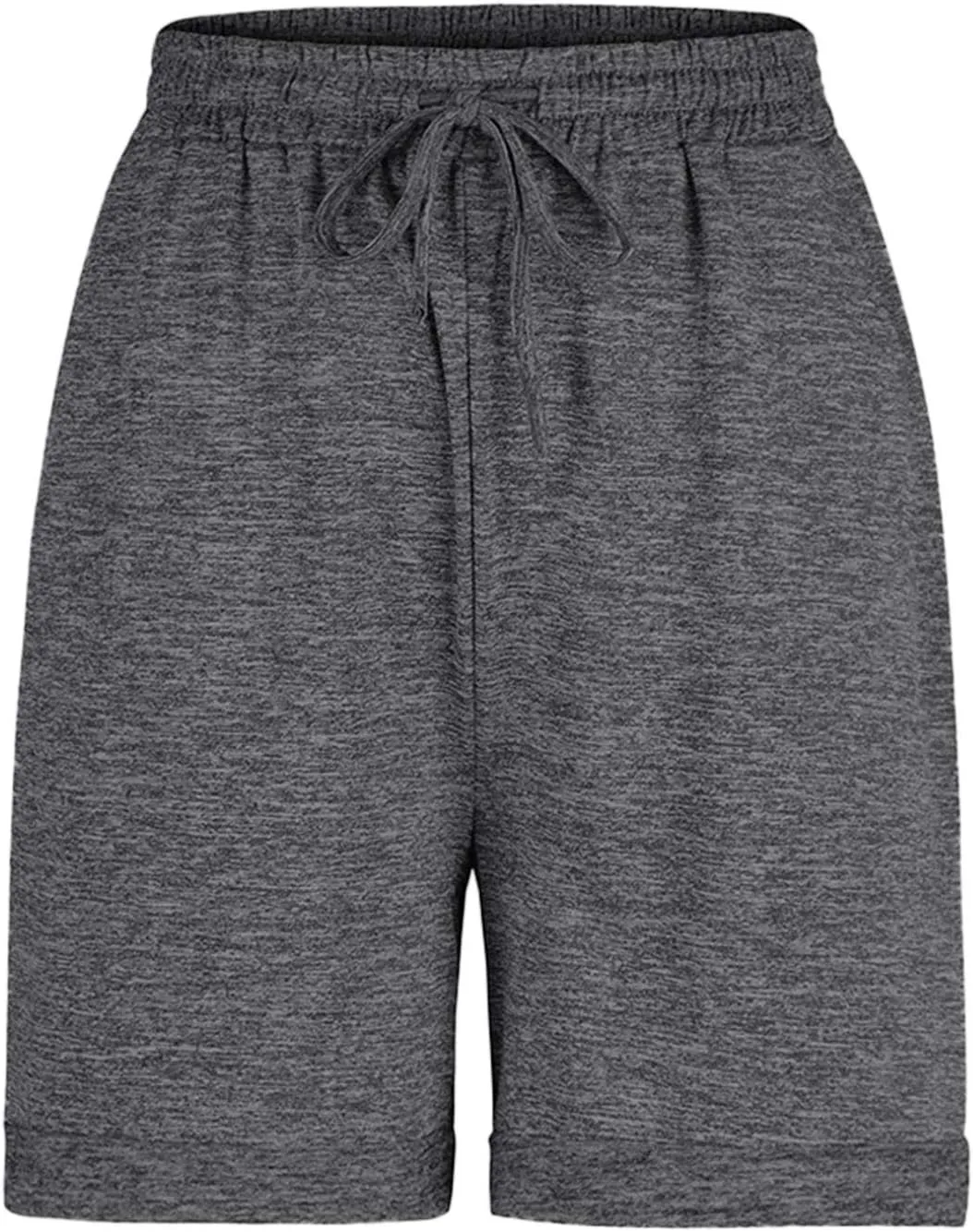 Women's Summer Lounge Shorts Drawstring High Waisted Casual Beach Shorts Pull On Athletic Running Yoga Short Pants