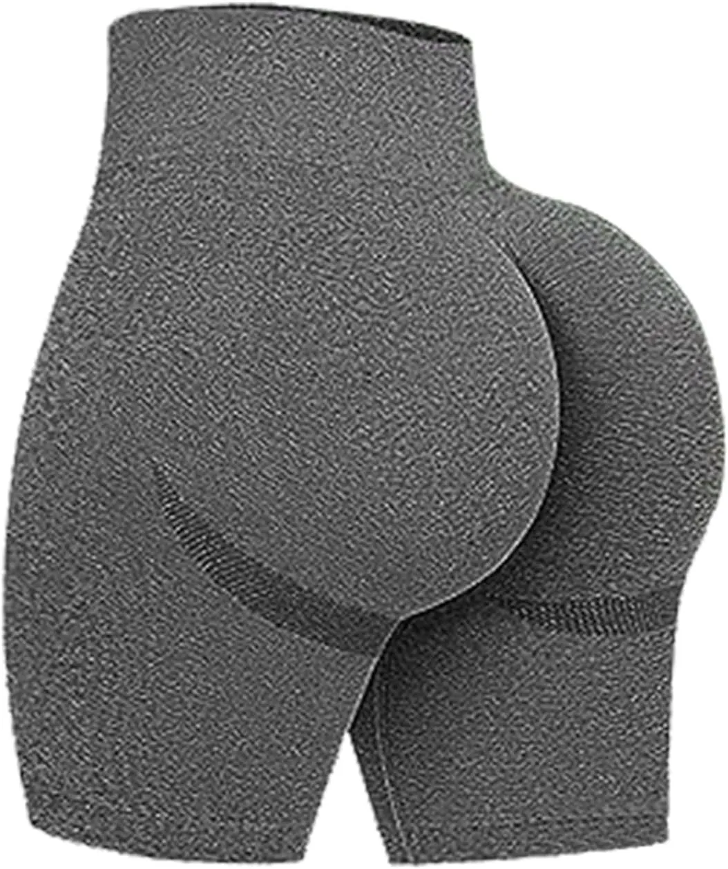 Yoga Shorts for Women Lightweight High Rise Bike Shorts Butt Lifting Tummy Control Ruched Booty Yoga Short Pants